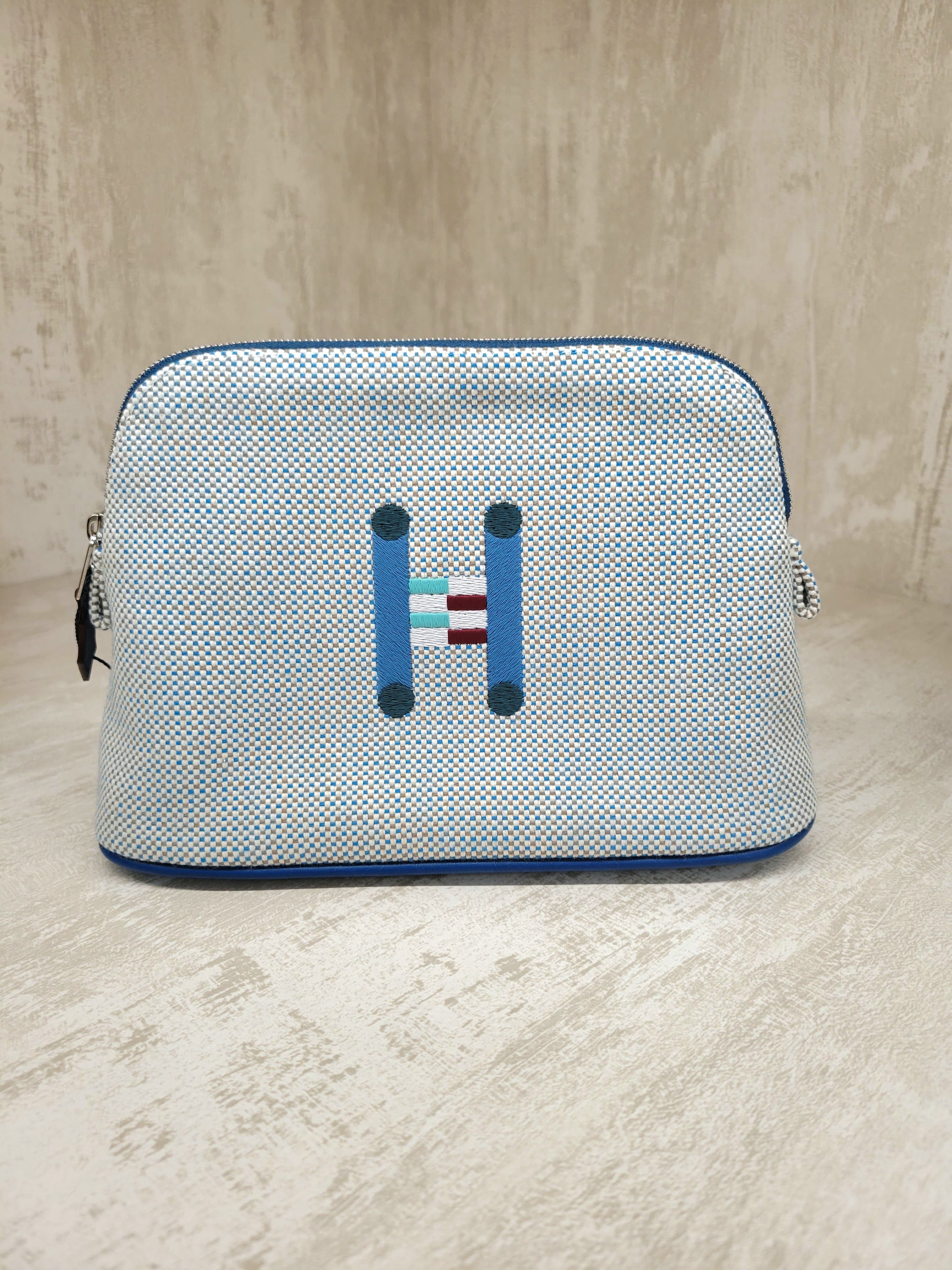 Hermes Bolide Crazy H CASE BLEU mini 藍色