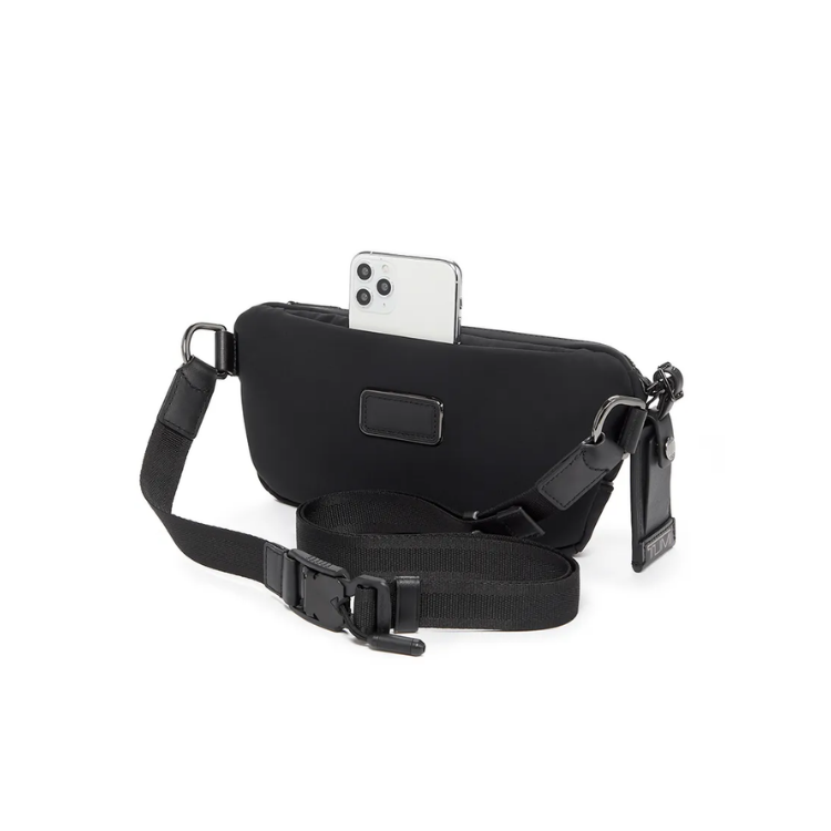 TUMI Harrison DAVEN 黑色腰包｜輕便實用，腰掛斜背兩用
