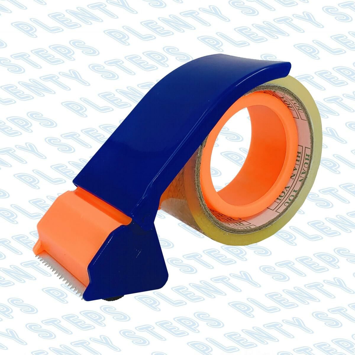 多致紙品 - 透明封箱膠紙連切割器, (48毫米 x 40米) x 1卷套裝