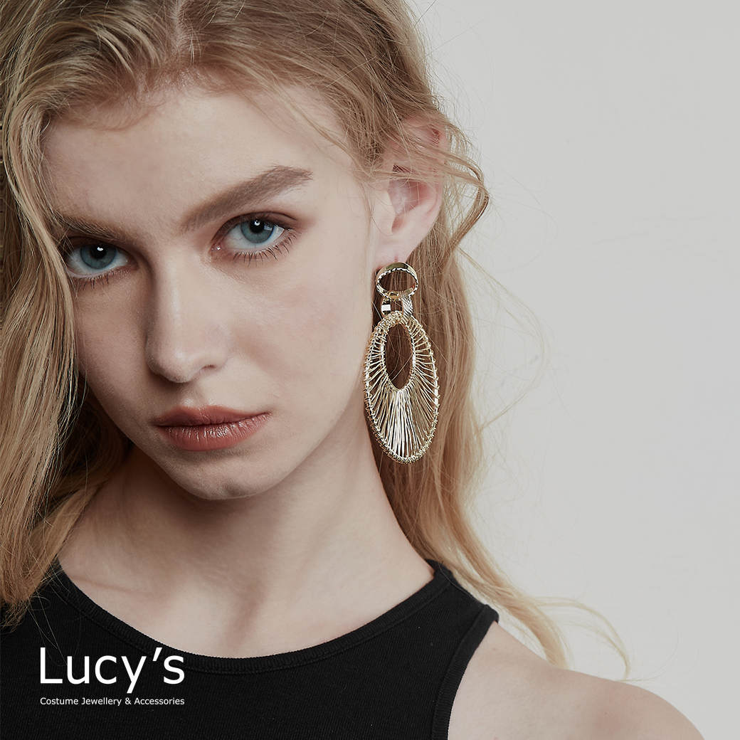 Lucy's X RO HUANG．耳環 (二色) (118872/118873)