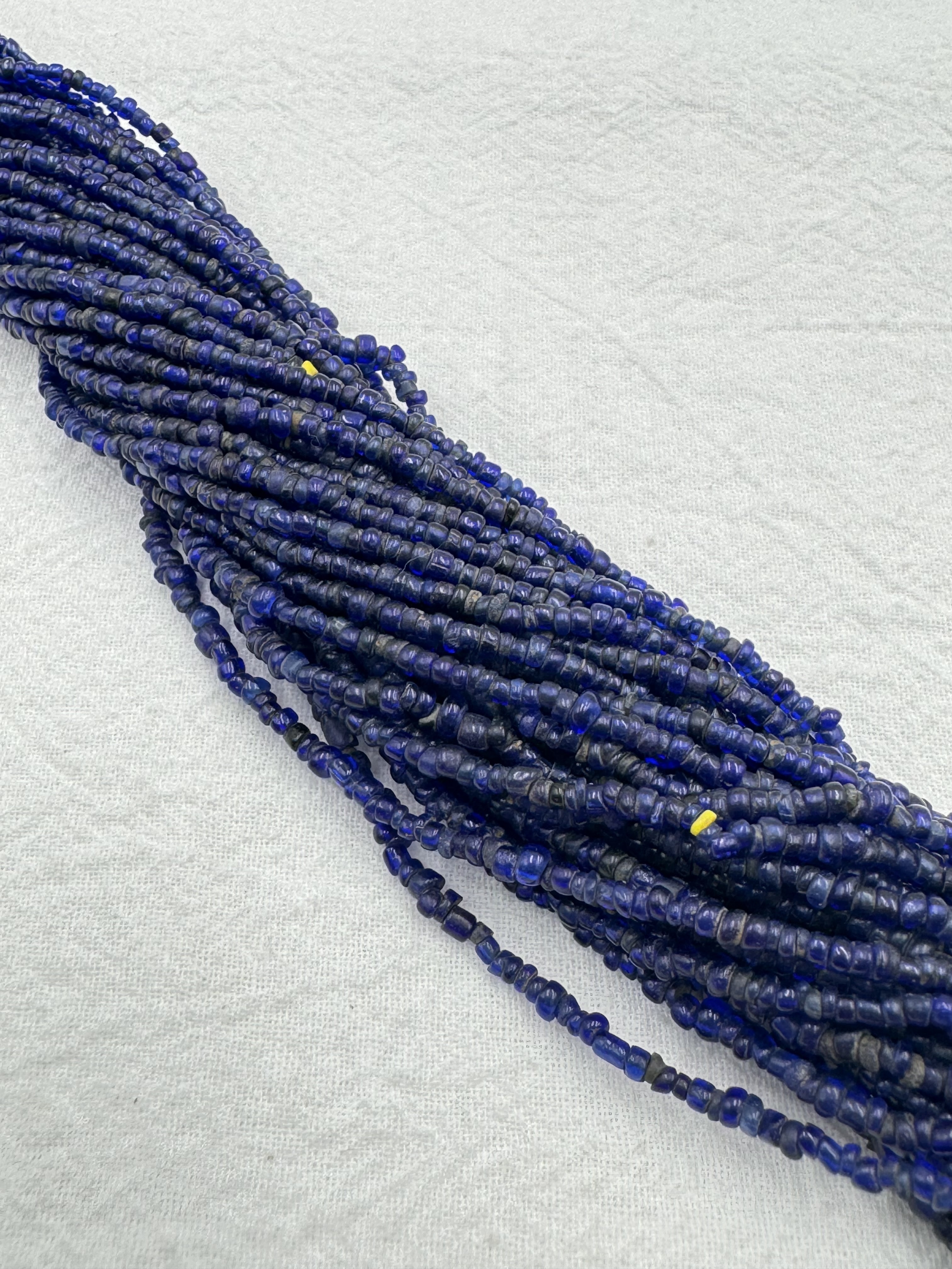 串-尼泊爾寶藍色珠串2mm總長44cm共20條