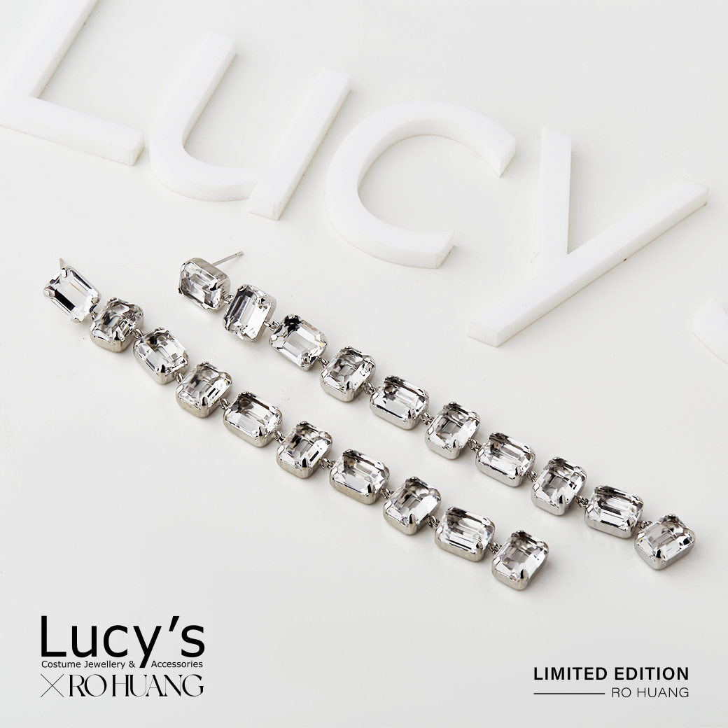 Lucy's X RO HUANG．耳環 (二色) (118407/118408)