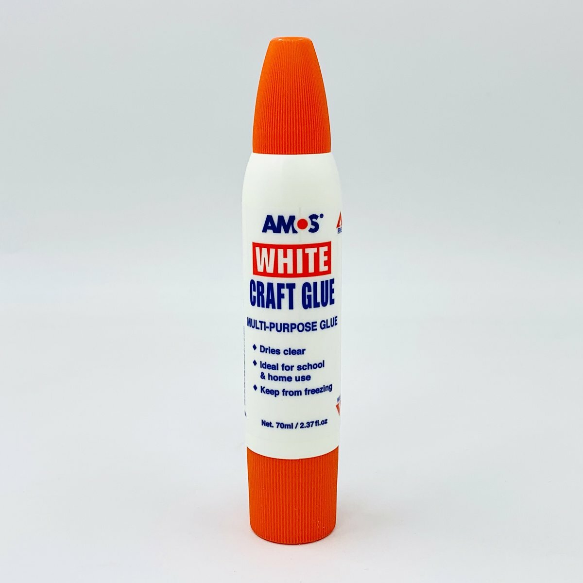 AMOS - 韓國 AMOS 2合1 雙頭大白膠漿 70毫升 - 1 支