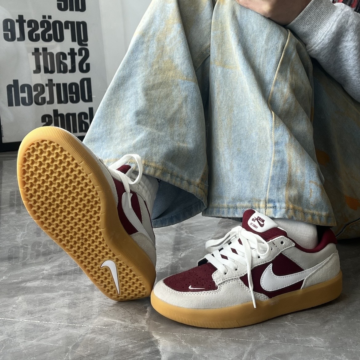 Nike SB Force 58 灰紅焦糖底 DV5477-601