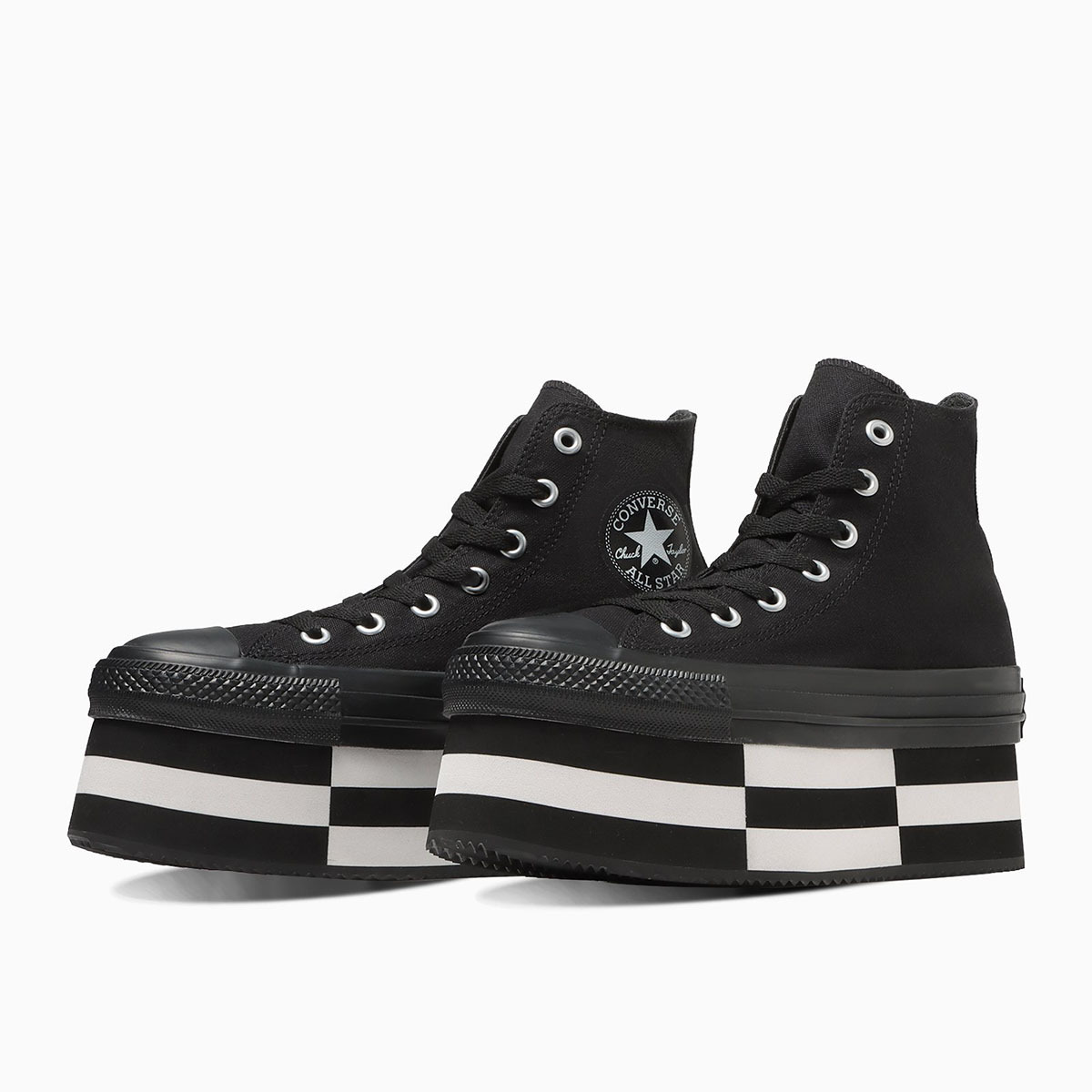 Converse All Star Chunkyblock Hi 日本限定 棋盤格 增高 加厚 厚底 帆布鞋 31312750 31312751