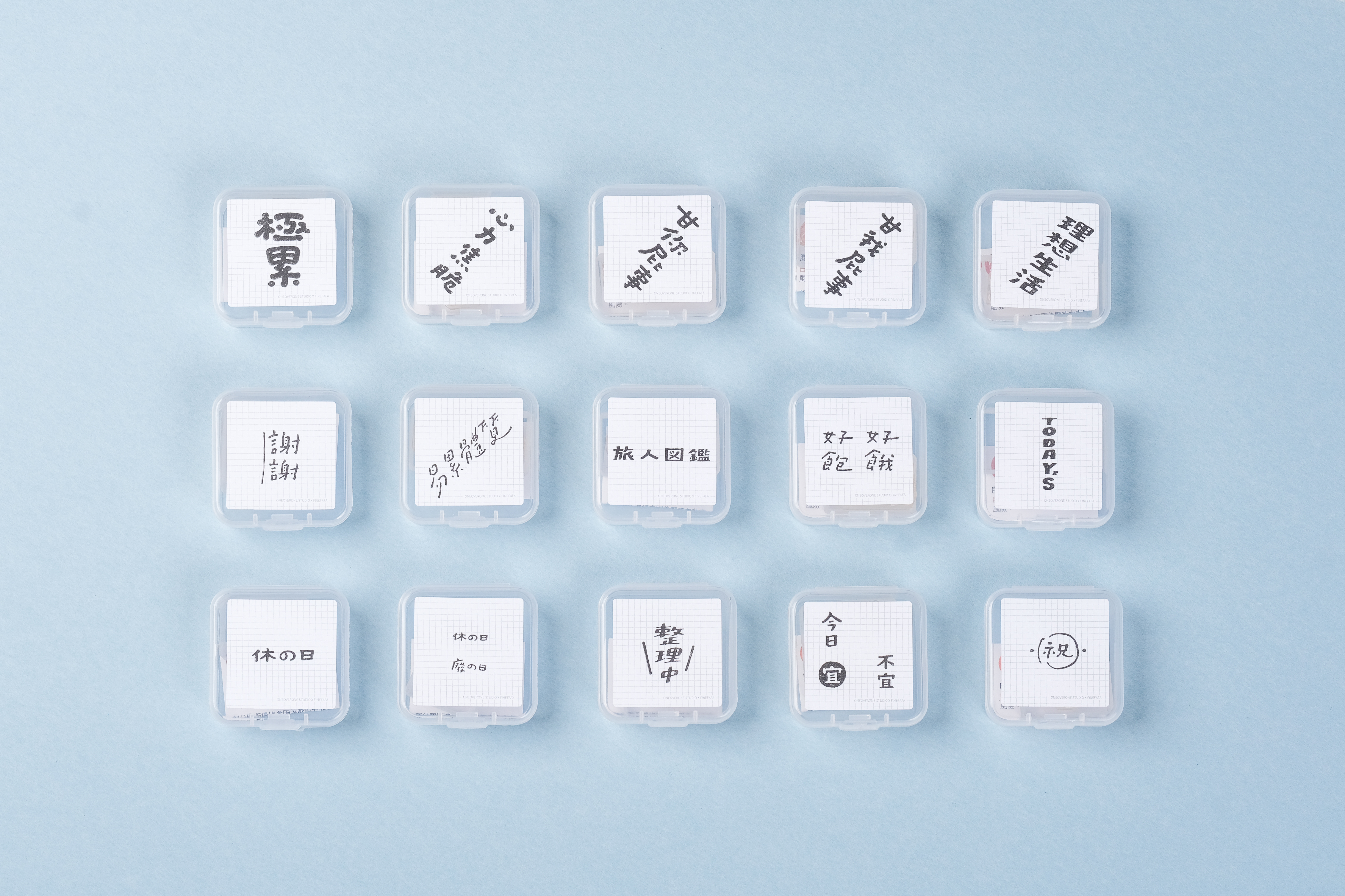 好吧發發 改版系列 膠版印章 / 一分之一工作室 x 好吧發發 / 臺灣