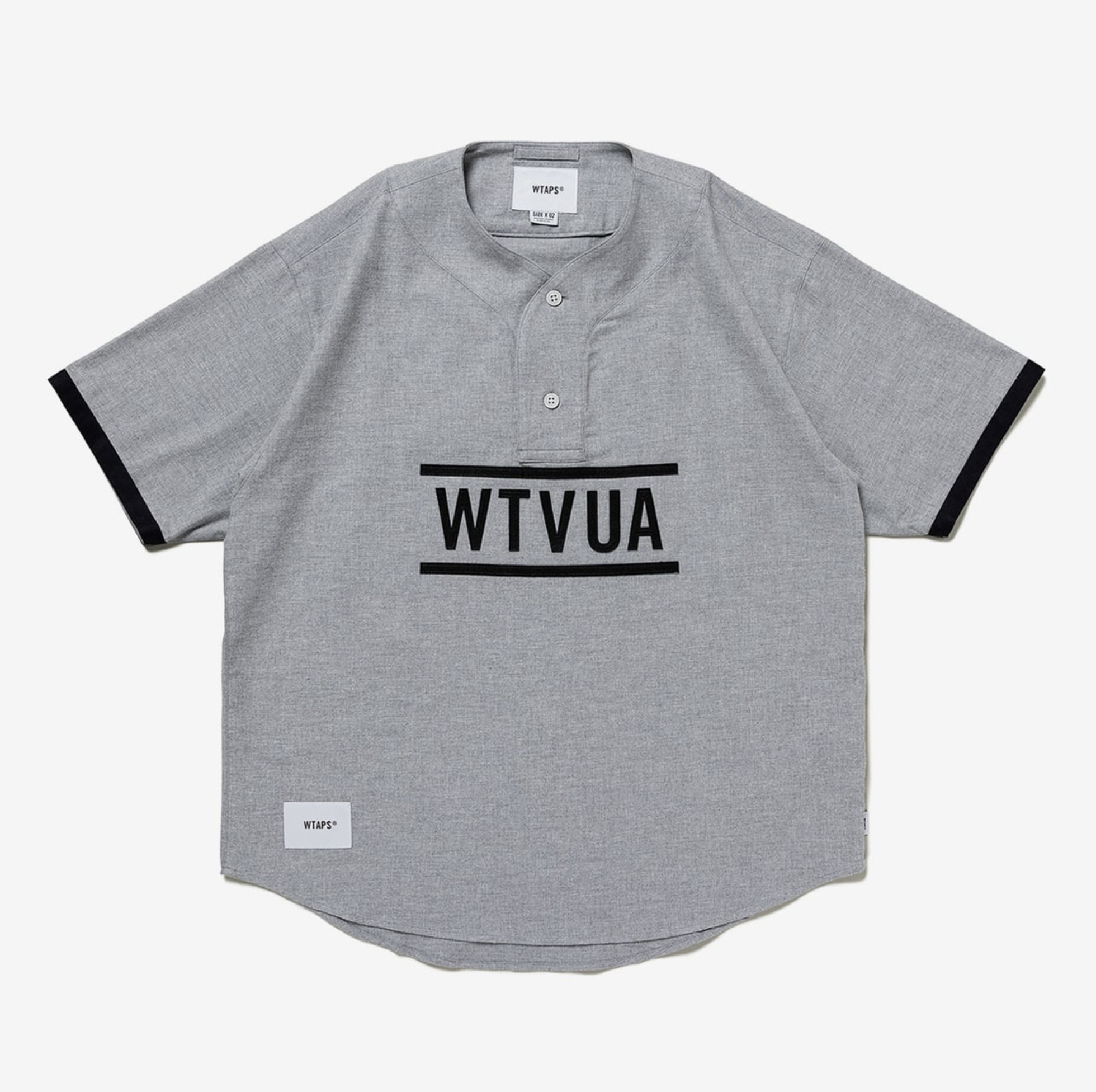 [現貨] WTAPS LEAGUE / SS / COTTON. TWILL. WTVUA | GREY