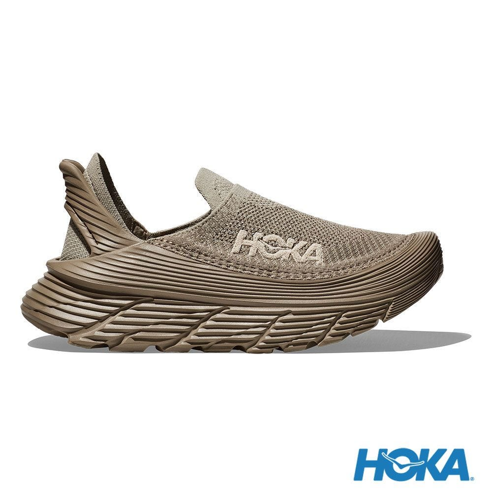 HOKA ONE ONE U Restore TC 恢復鞋 沙丘黃/牛津卡其