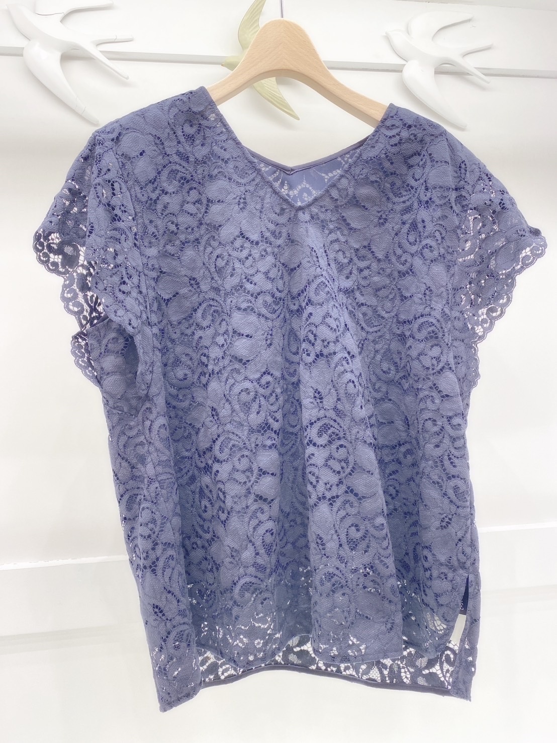 V領全Lace上衣