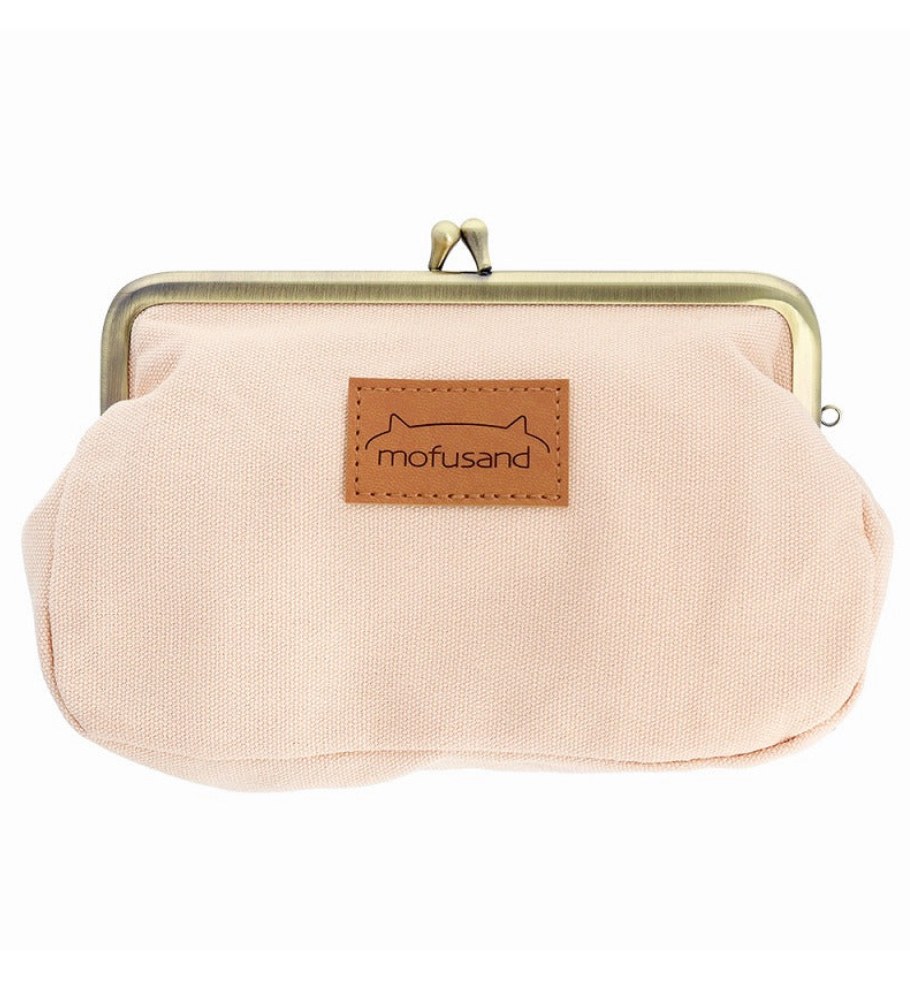 日本限定 mofusand 貓福珊迪 榻榻米刺繡袋