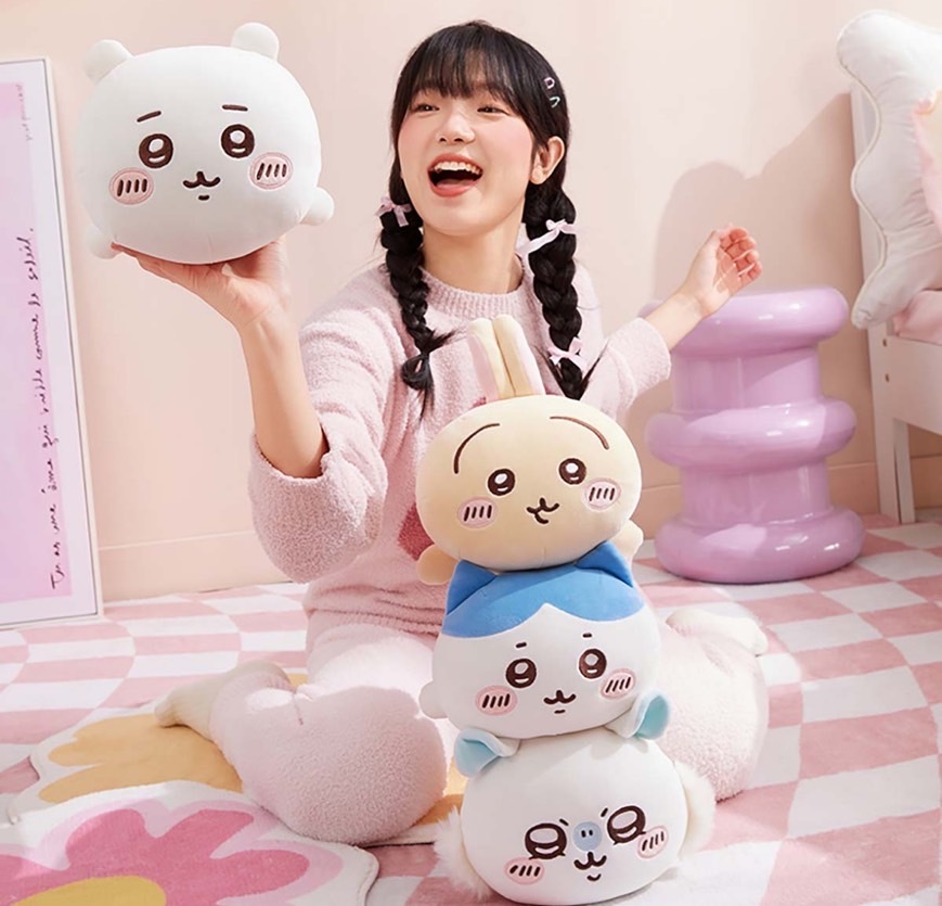 iSNEAKERS｜MINISO X Chiikawa 吉伊卡哇 抱枕 娃娃