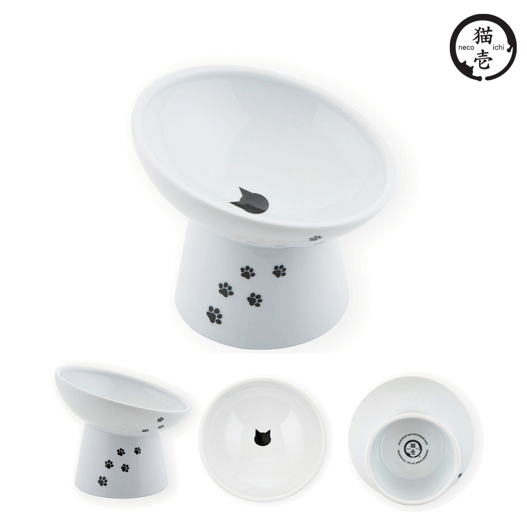 貓壹 快樂食光 『斜』淺口食碗M