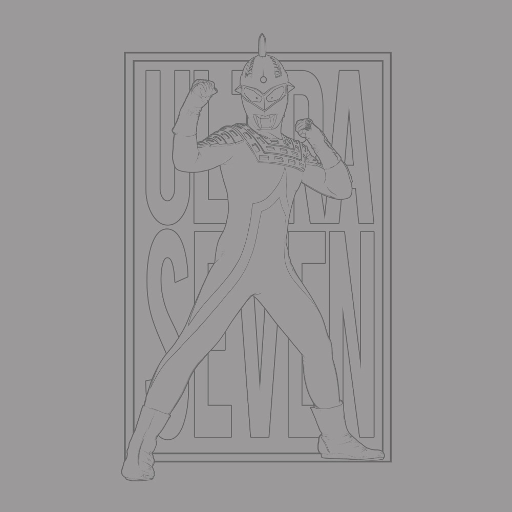 Cospa 1125 ｳﾙﾄﾗｾﾌﾞﾝ ｲﾗｽﾄﾀｯﾁTｼｬﾂ/MIX GRAY