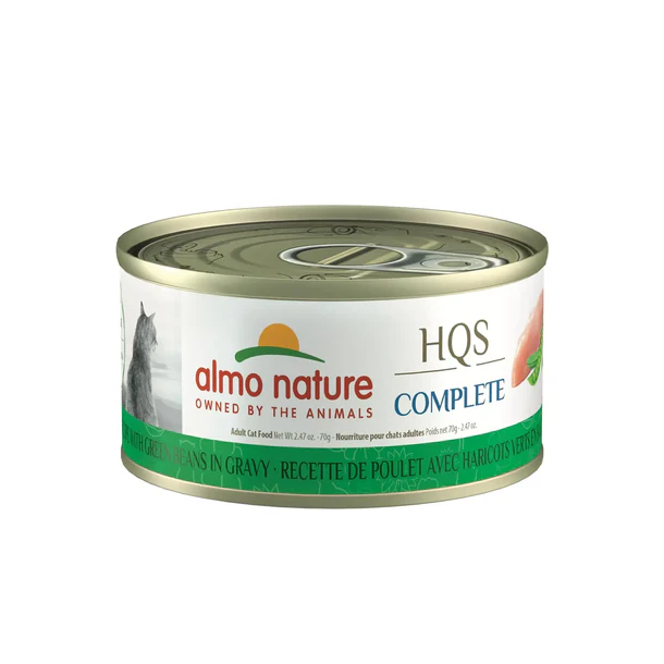 Almo Nature HQS Complete Chicken with Green Beans in Gravy 70g