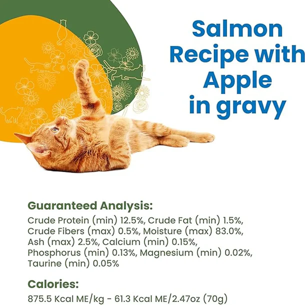 Almo Nature HQS Complete Salmon with Apple in Gravy 70g