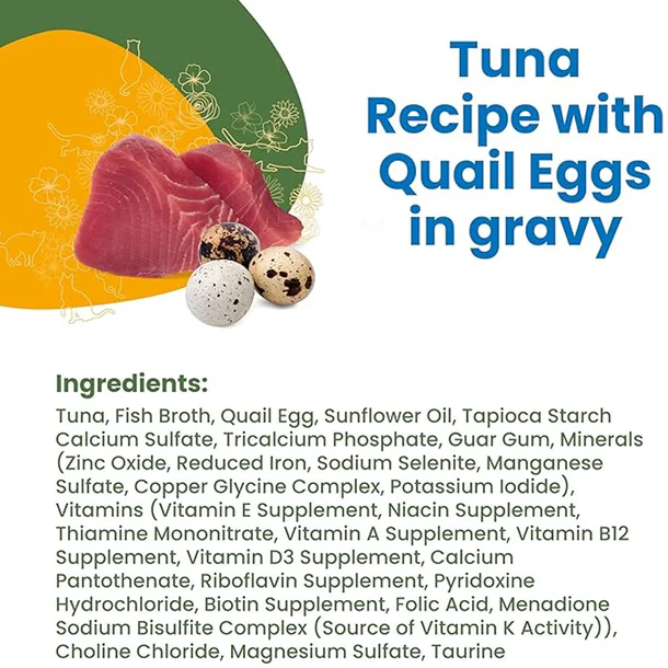Almo Nature HQS Complete Tuna with Quail Egg in Gravy 70g