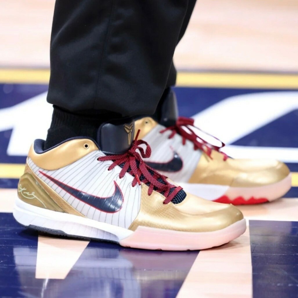 Nike Kobe 4 Protro Gold Medal 美國隊 金牌色 奧運 白金色 曼巴 實戰籃球鞋 FQ3544-100