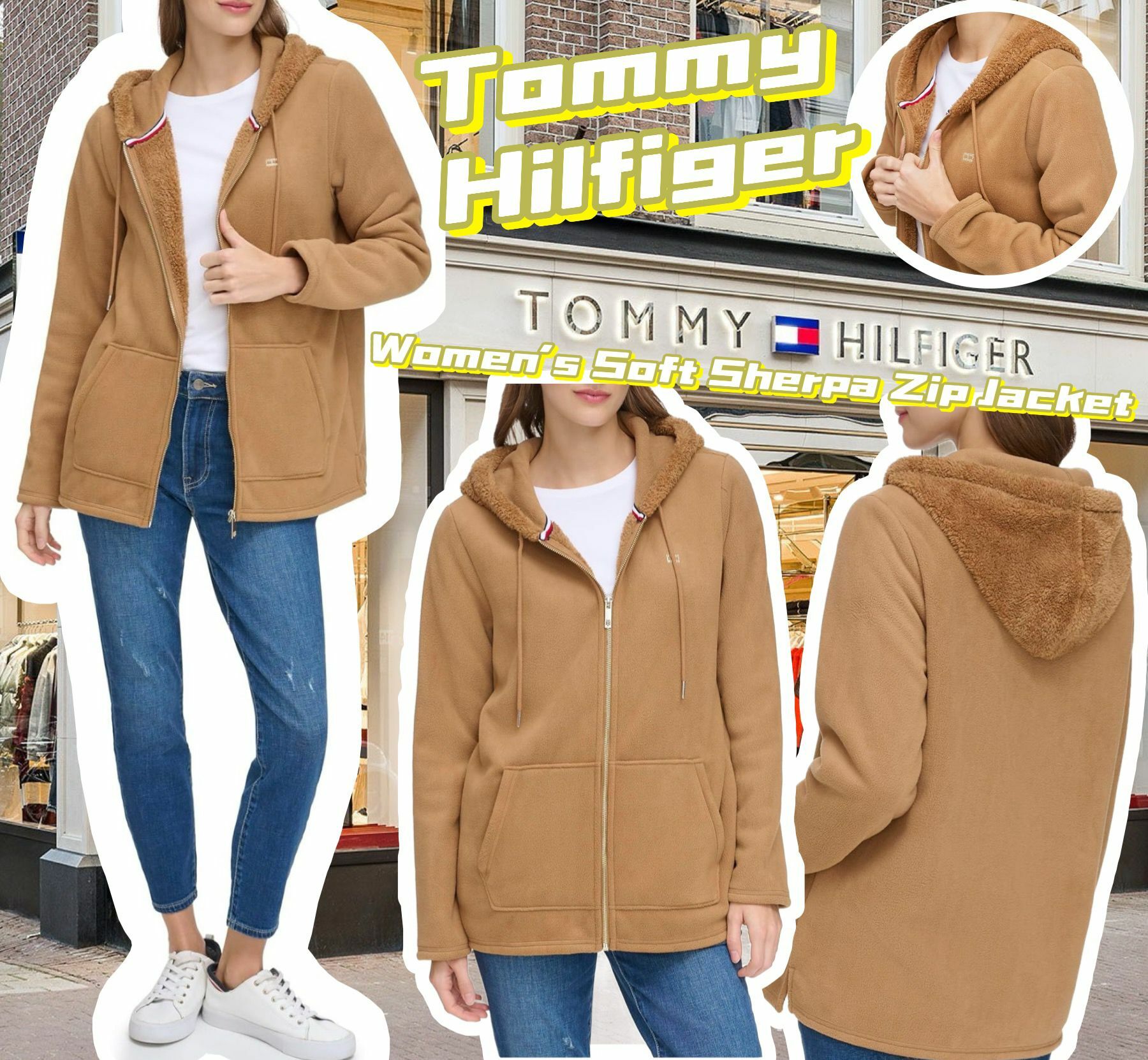 【預購】Tommy Hilfiger Soft Sherpa F073004 女裝外套