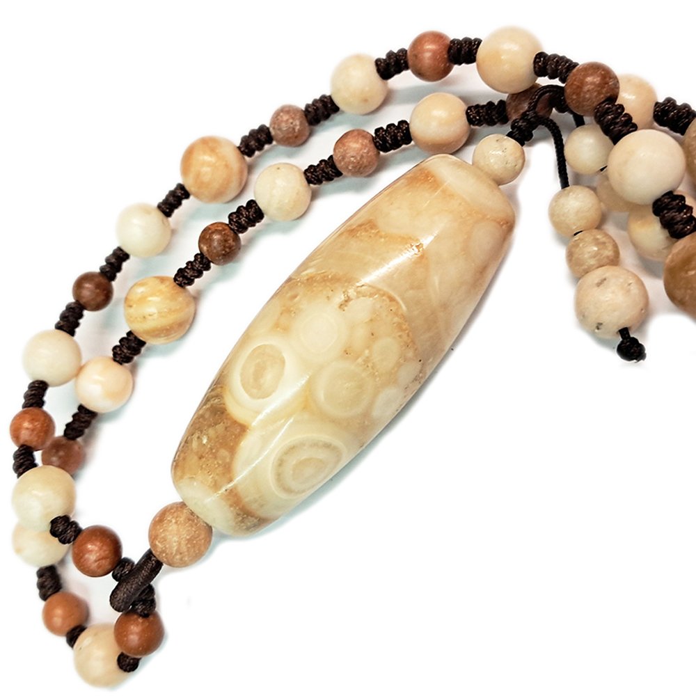 龍宮舍利{中}天珠項鍊【十方】143270