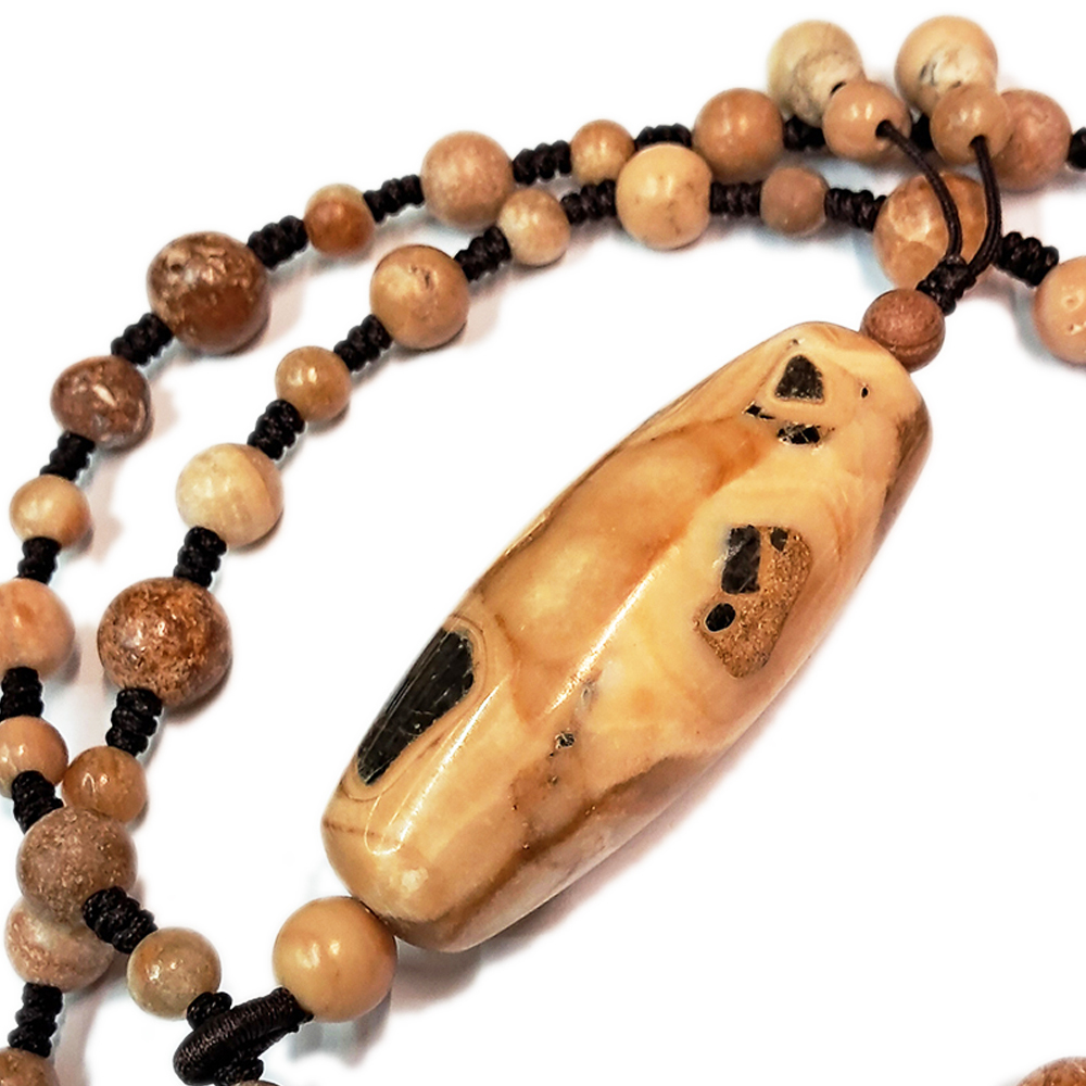 龍宮舍利{中}天珠項鍊【十方】143274