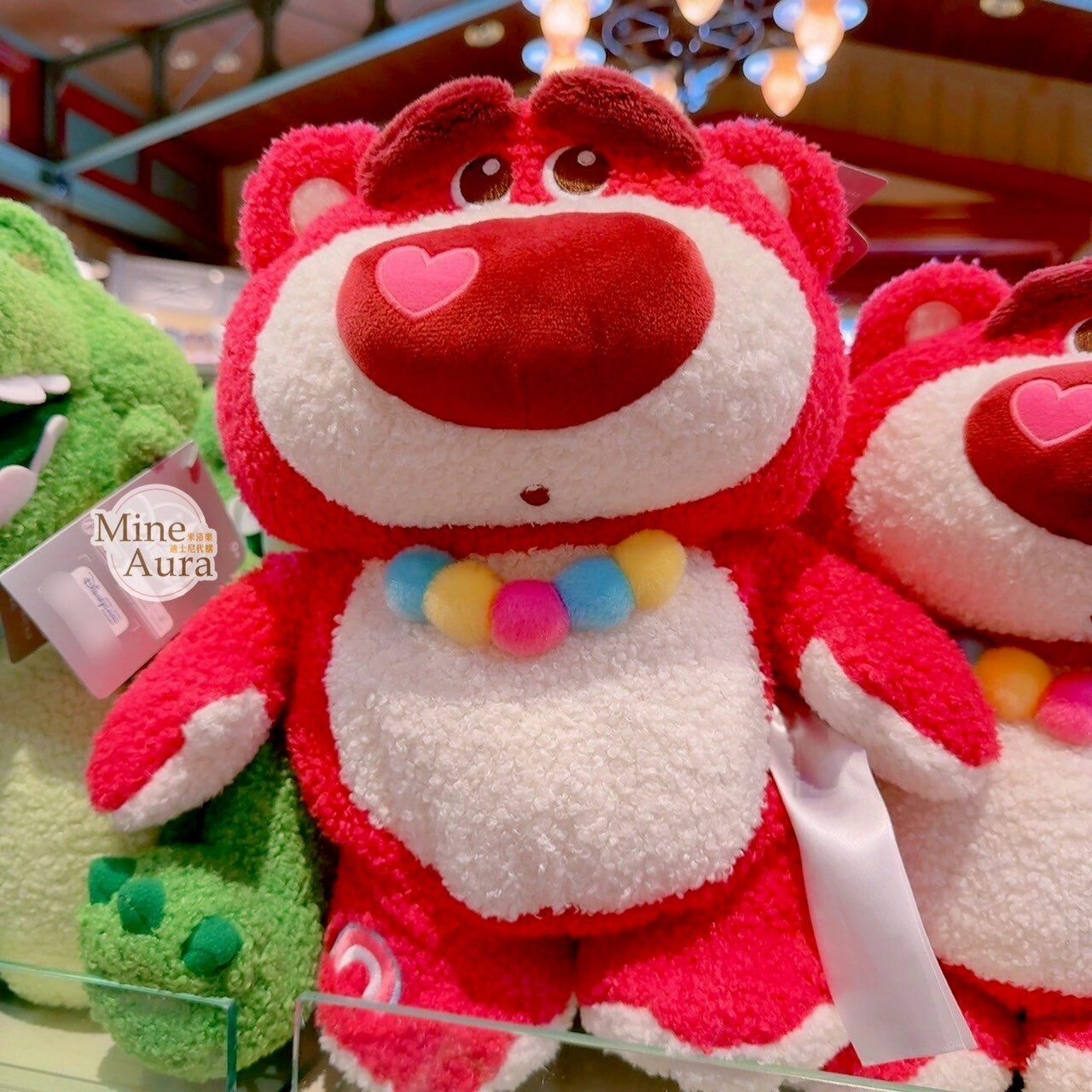 皮克斯 Pixar 玩心大發 系列 熊抱哥 Lotso M號 娃娃 玩偶 玩具總動員 Toy Story -香港迪士尼樂園