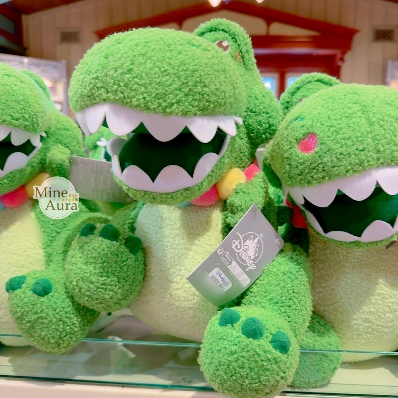 皮克斯 Pixar 玩心大發 系列 抱抱龍 Rex M號 娃娃 玩偶 玩具總動員 Toy Story -香港迪士尼樂園