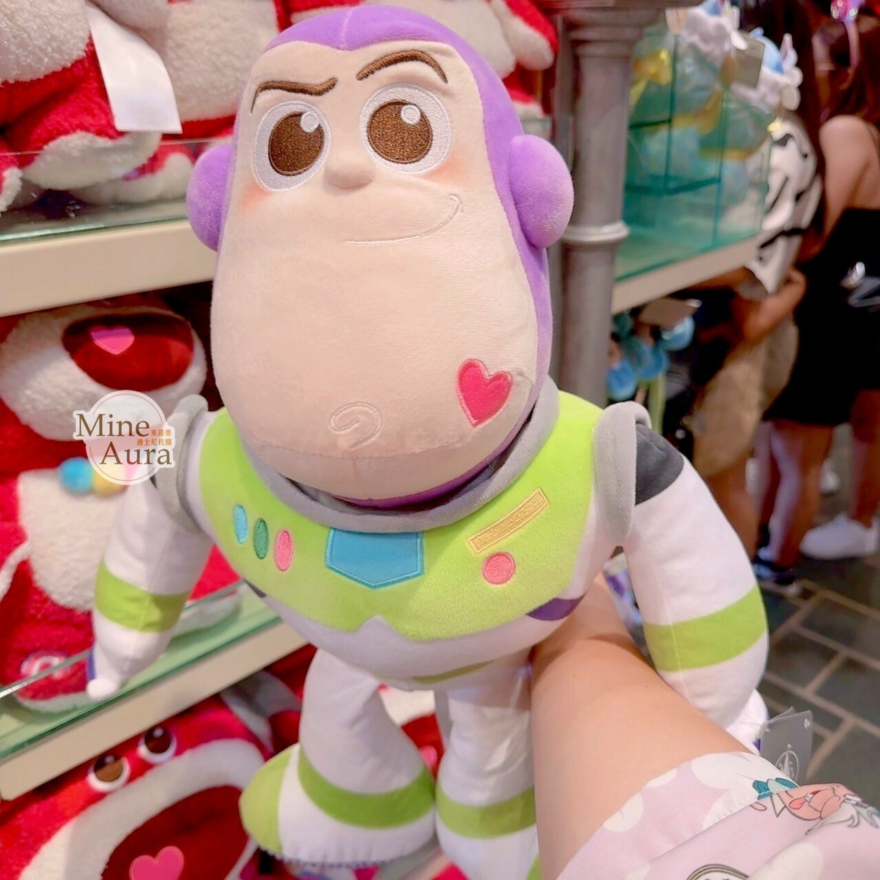皮克斯 Pixar 玩心大發 系列 巴斯光年 Buzz Lightyear M號 娃娃 玩偶 玩具總動員 Toy Story -香港迪士尼樂園