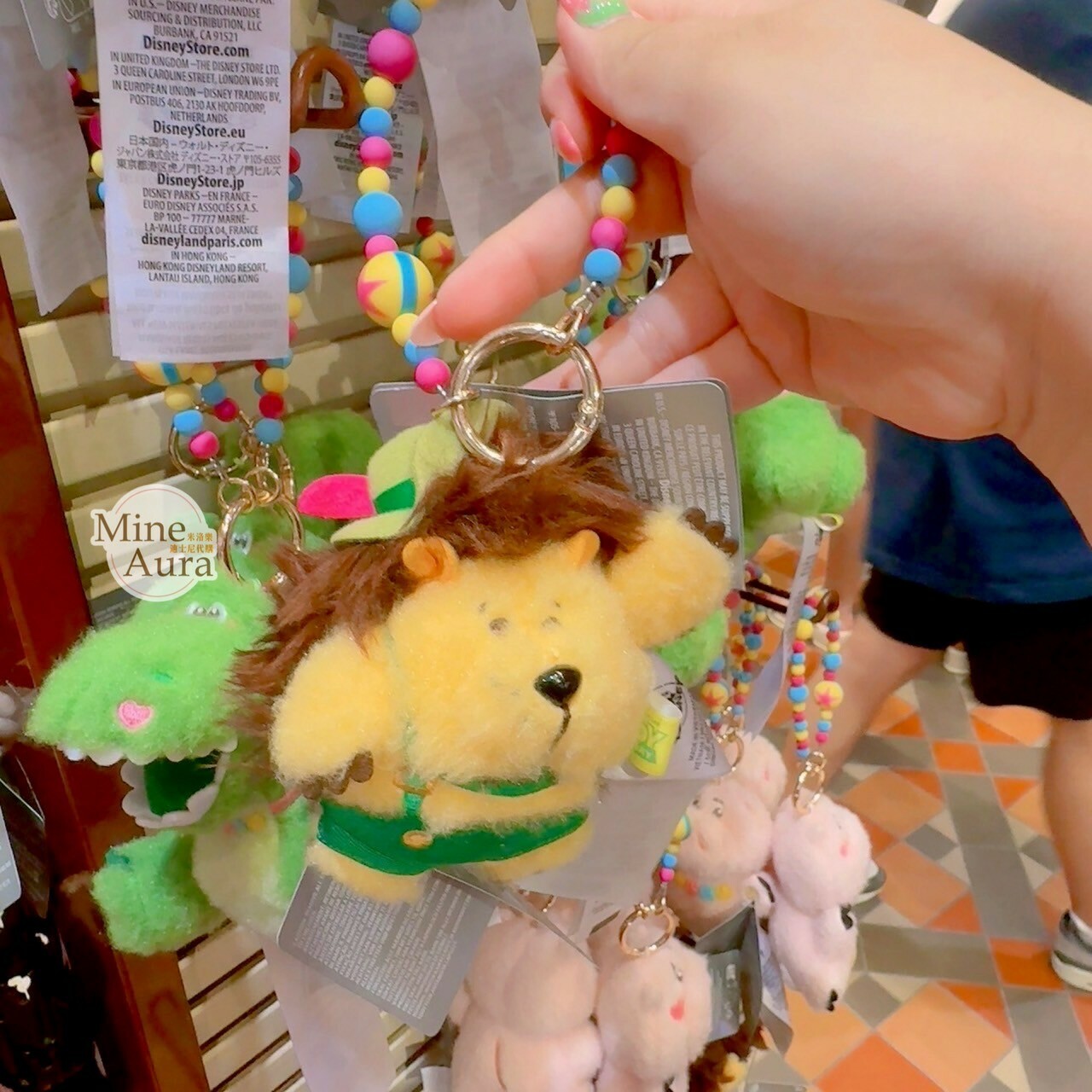 皮克斯 Pixar 玩心大發 系列 刺蝟先生 絨毛 鑰匙圈 吊飾 玩具總動員 Toy Story -香港迪士尼樂園