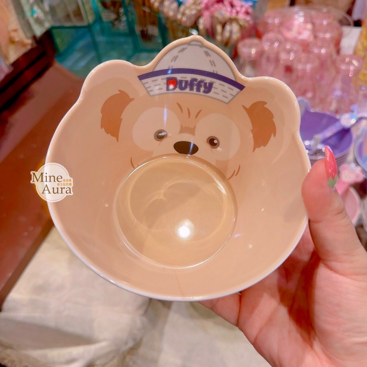 達菲 Duffy 兒童 餐具 造型碗/叉子/湯匙 -香港迪士尼樂園