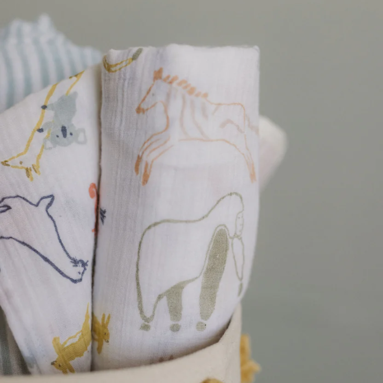 Pehr│Swaddle有機棉包巾．Into The Wild