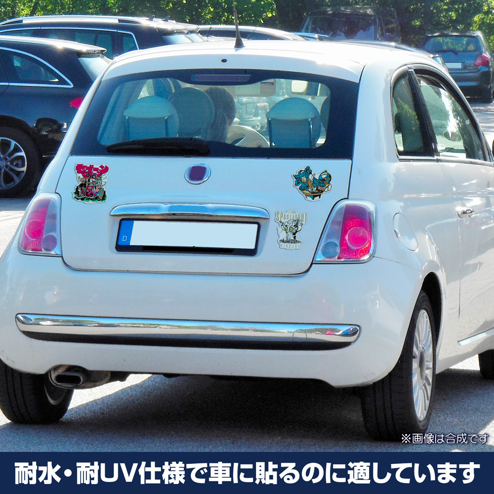 Cospa 1125 ウルトラセブンアート 屋外対応ステッカー（佐藤 良真） [ウルトラセブン]