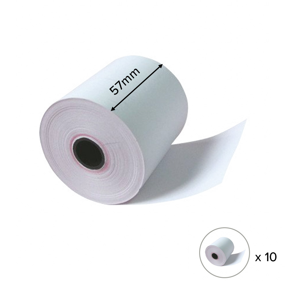 OrderPin Thermal Paper Roll 57mm x40mm Thermal Receipt Paper Roll /  Thermal Paper Roll 57mm x 10 rolls