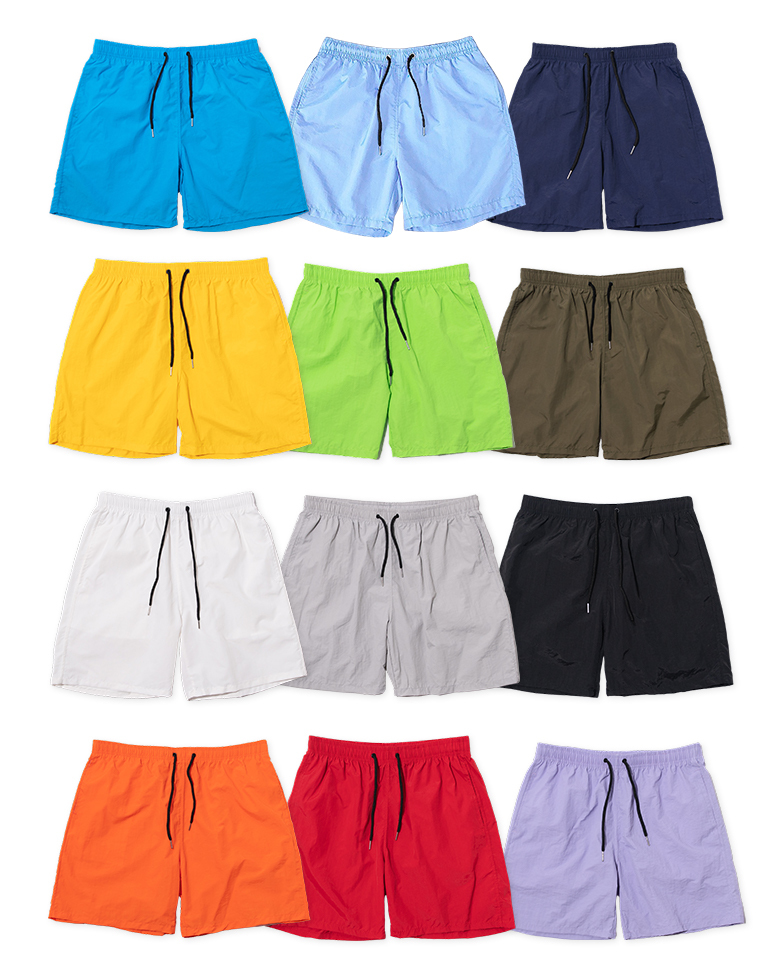 夏季休閒抽繩速乾短褲 沙灘褲