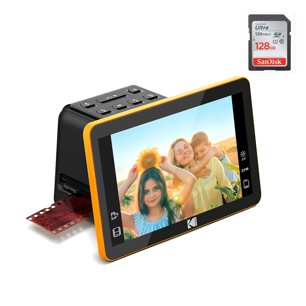 RODMFS70底片掃描器+Sandisk ULTRA SDXC 128G C10/140MB