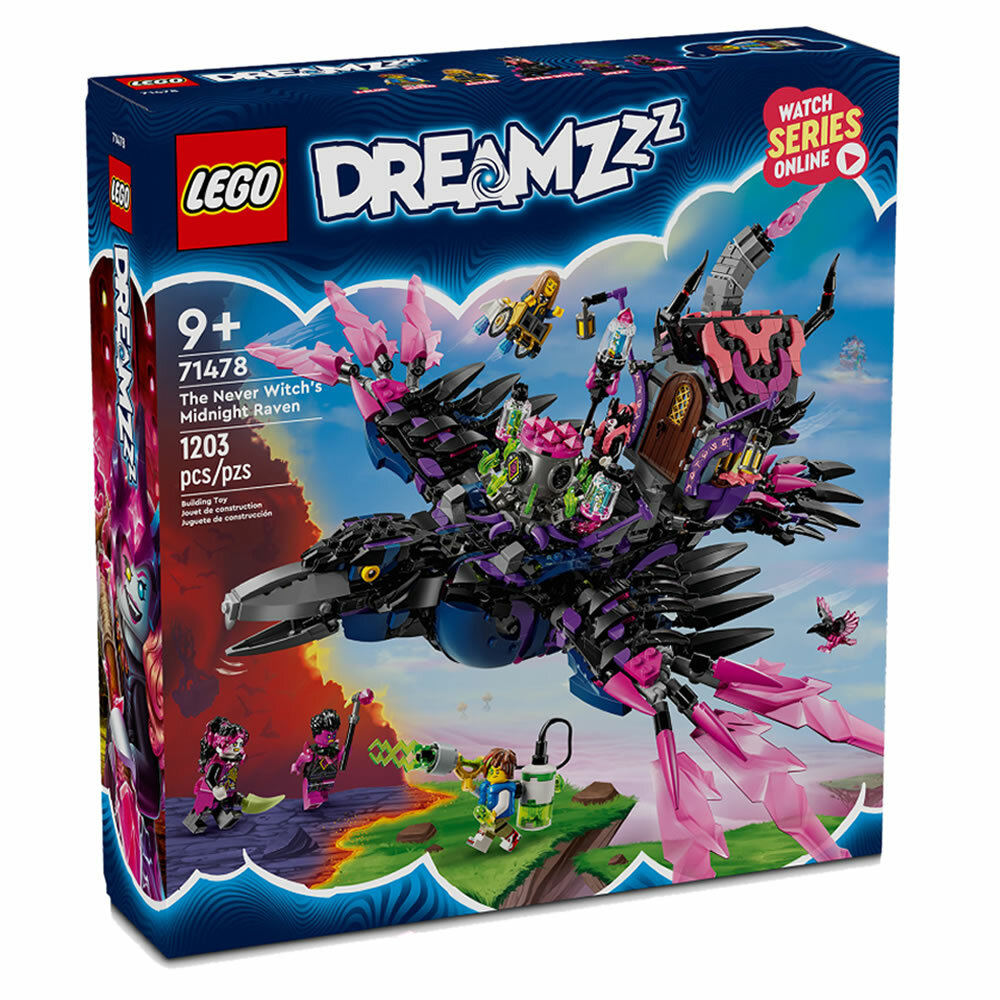 樂高積木 LEGO《 LT 71478 》DREAMZzz 夢境世界系列 - 奈何女巫的暗夜渡鴉
