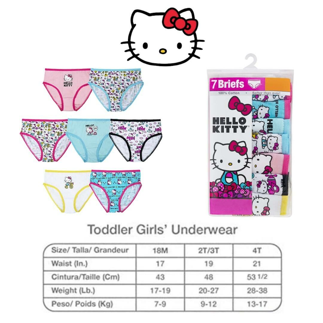 美國 Hello Kitty 女童內褲 (7枚入)