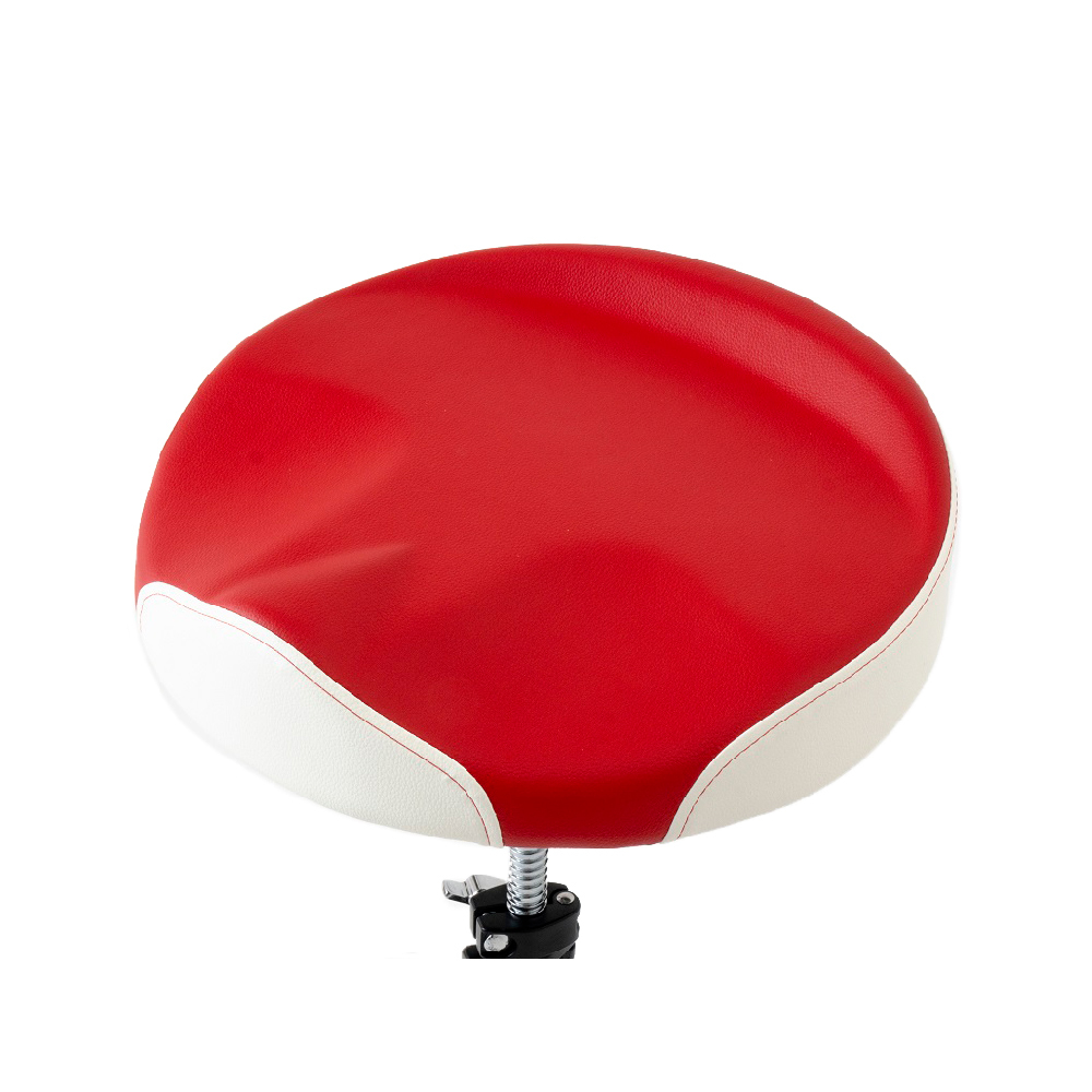 Dixon Dixon / PSN-13RW紅白馬鞍仿皮螺旋鼓椅 第 2 張圖片｜三峽鼓 / 打擊
