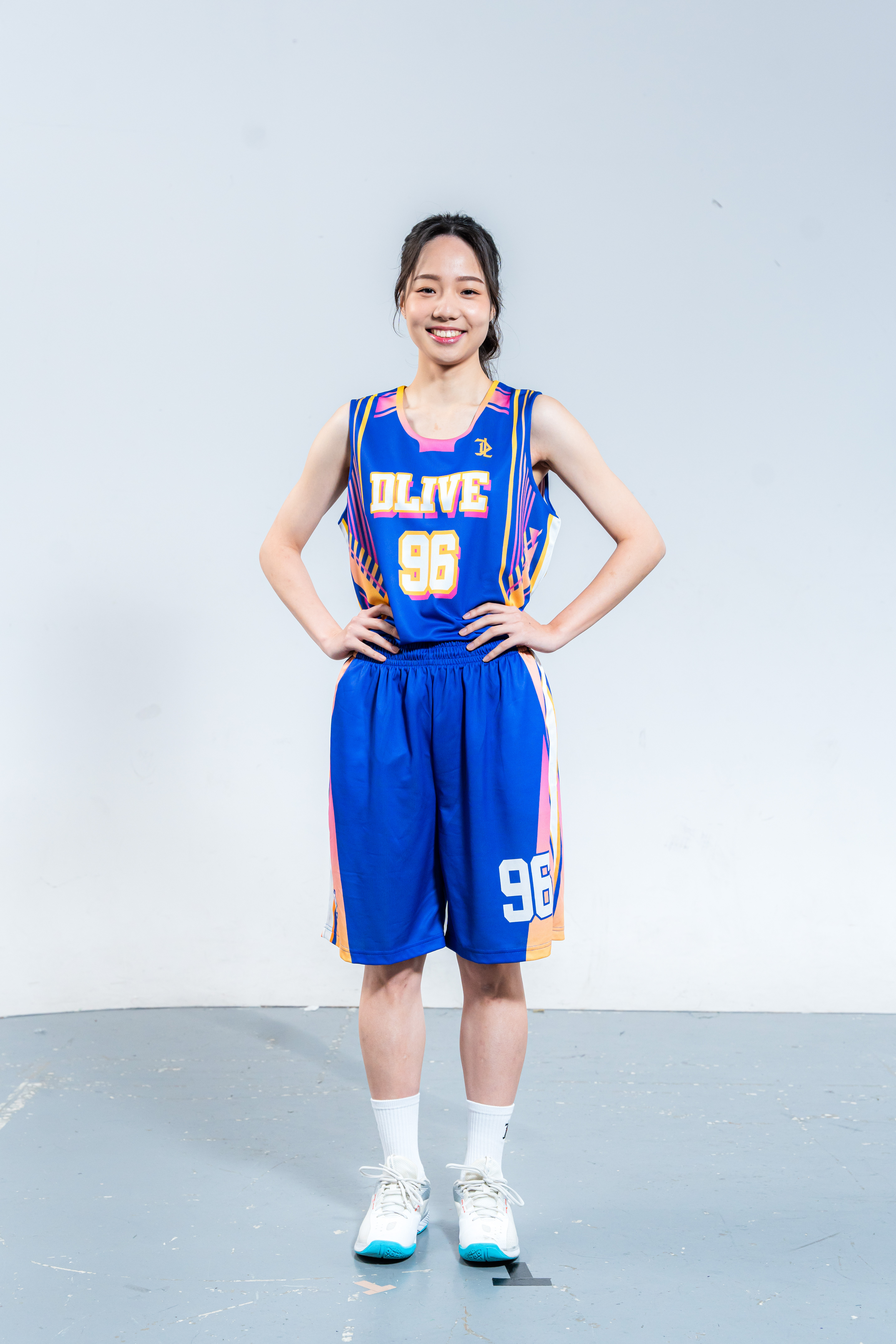 雙面昇華籃球服 - 迪斯可