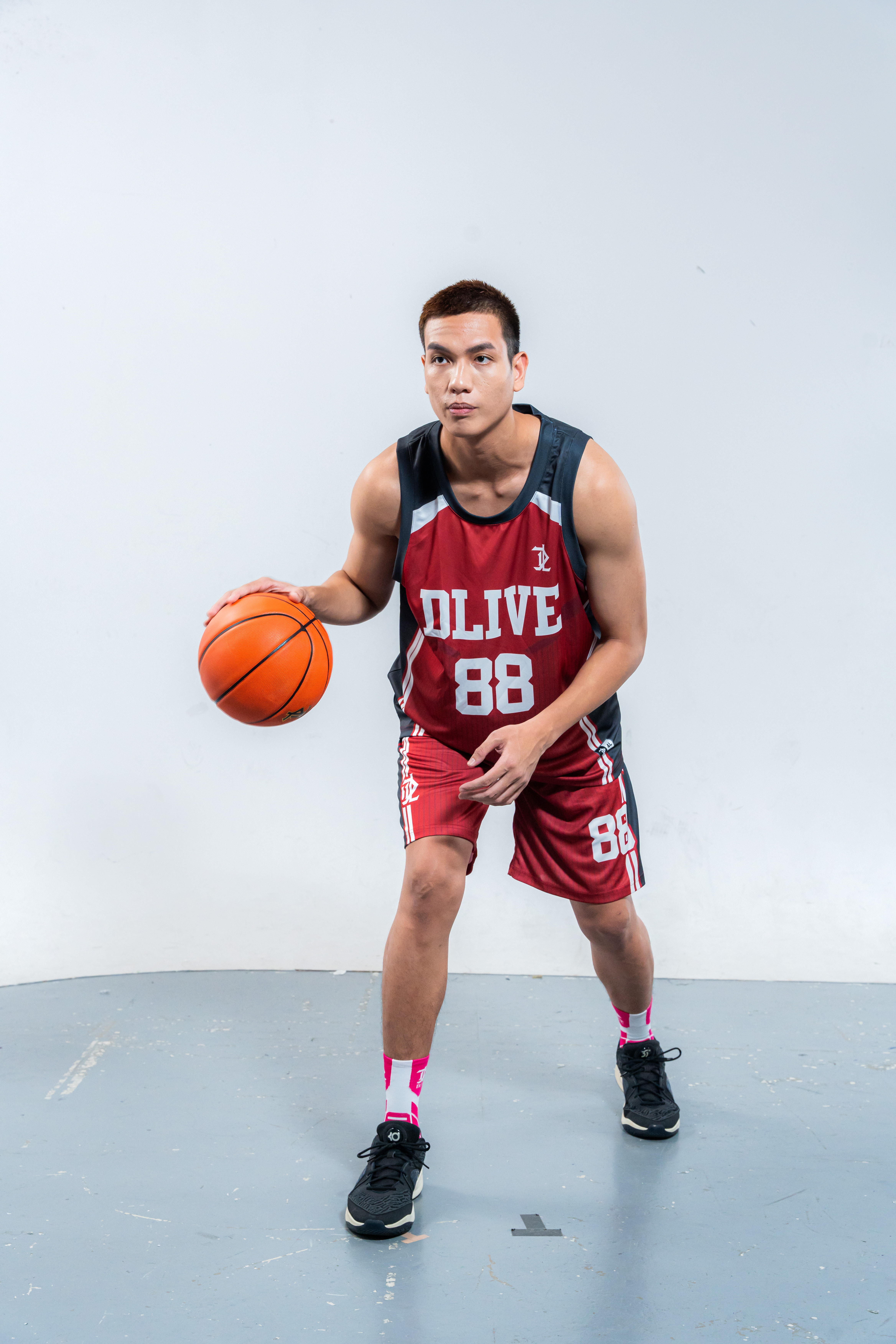 單面昇華圓領籃球服 - 先鋒