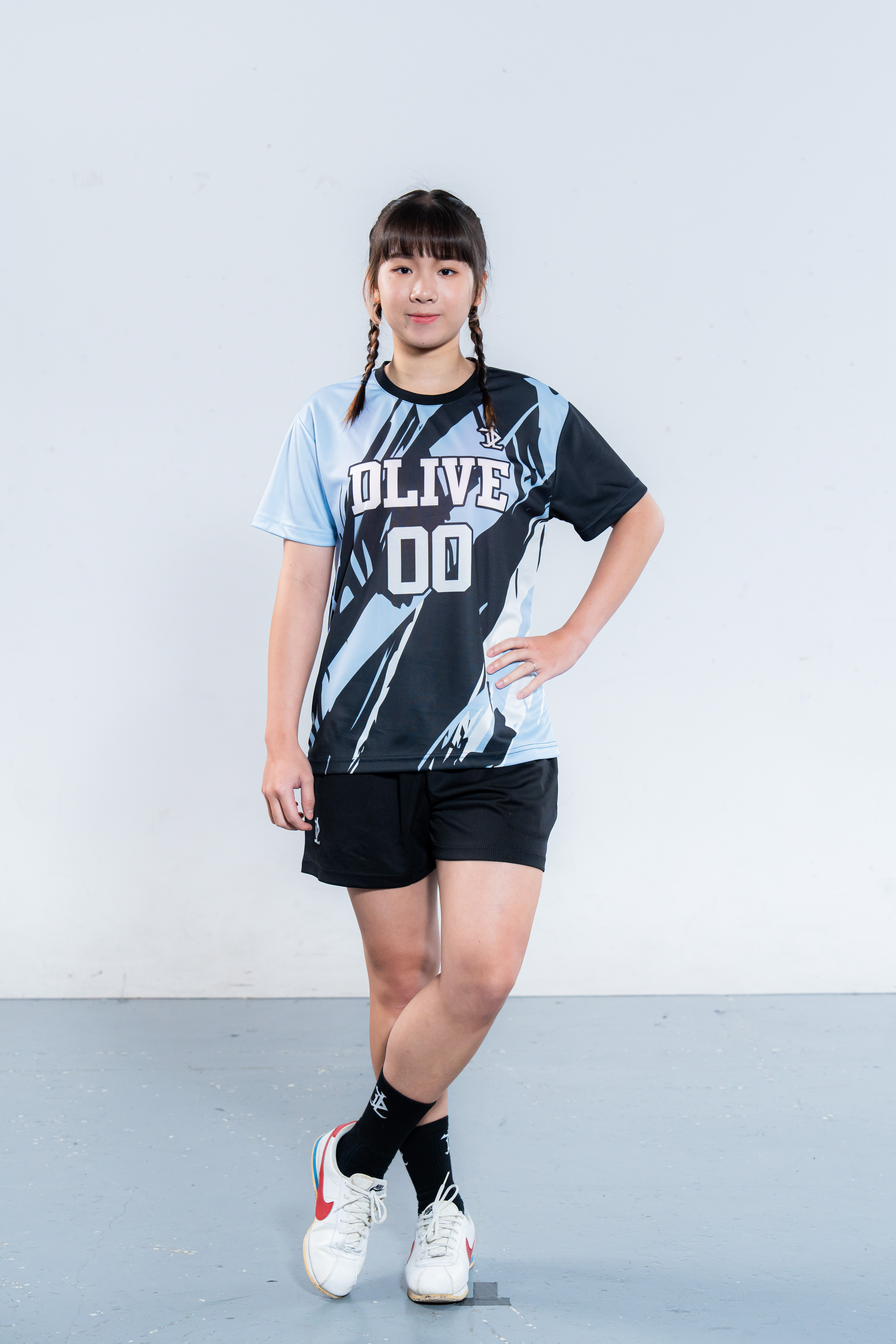 昇華圓領羽球服 - 茁芽