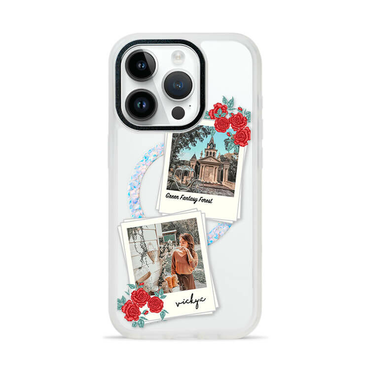 喜歡生活 膚感閃透殼 (MagSafe磁吸) (訂製名字) iPhone防摔手機殼