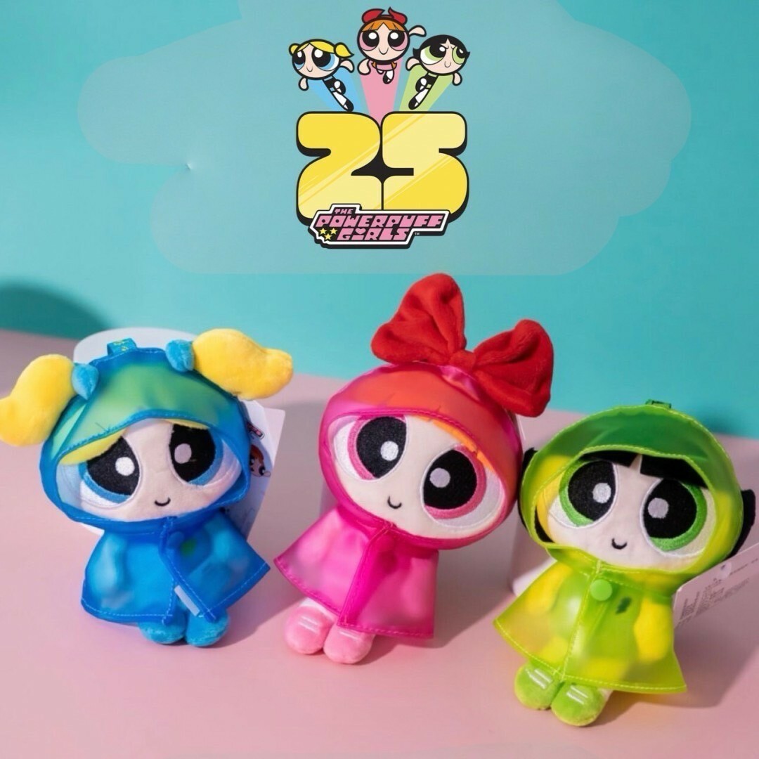 飛天小女警 正版授權 雨天系列 吊飾鑰匙圈