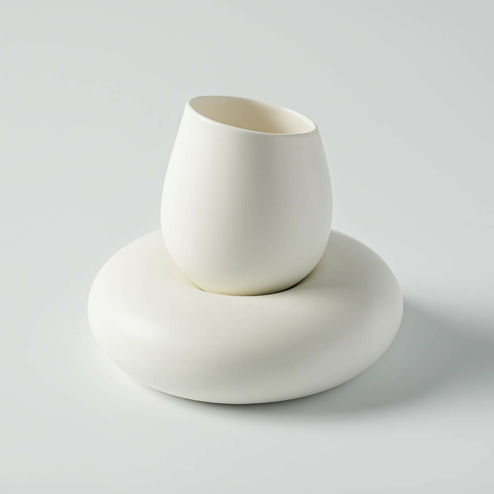 同心圈-共創小物 (霧霜白)