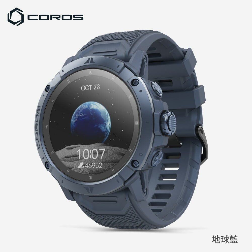 COROS VERTIX 2S 戶外旗艦探險錶 - 地球藍