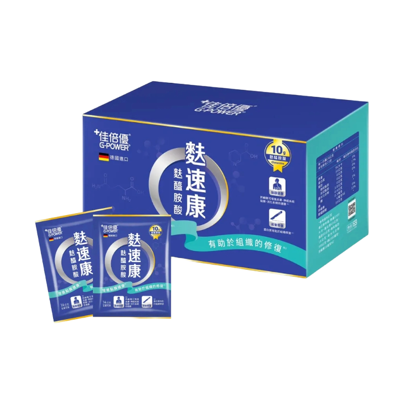 【佳倍優】麩速康麩醯胺酸14g x21包