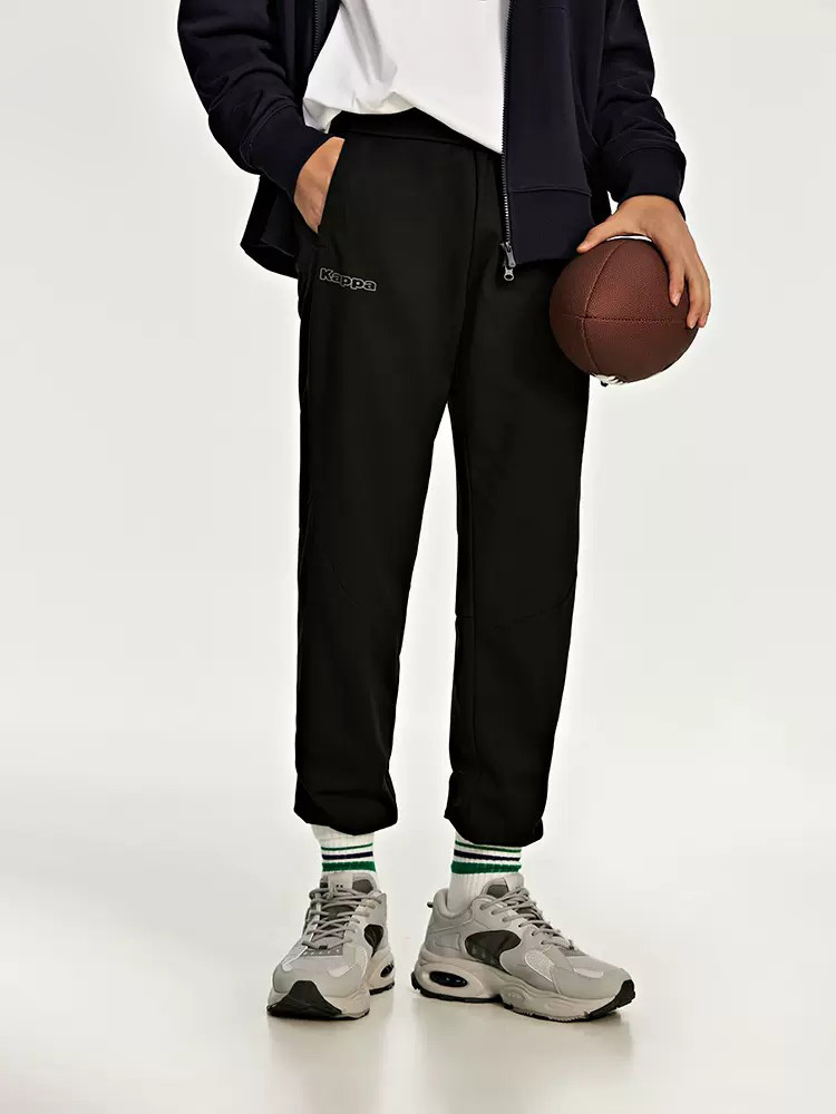 男款 字母印花運動休閒束口長褲