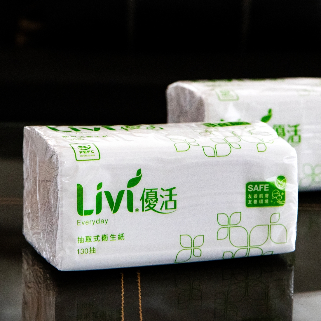 抽取式衛生紙-大 優活