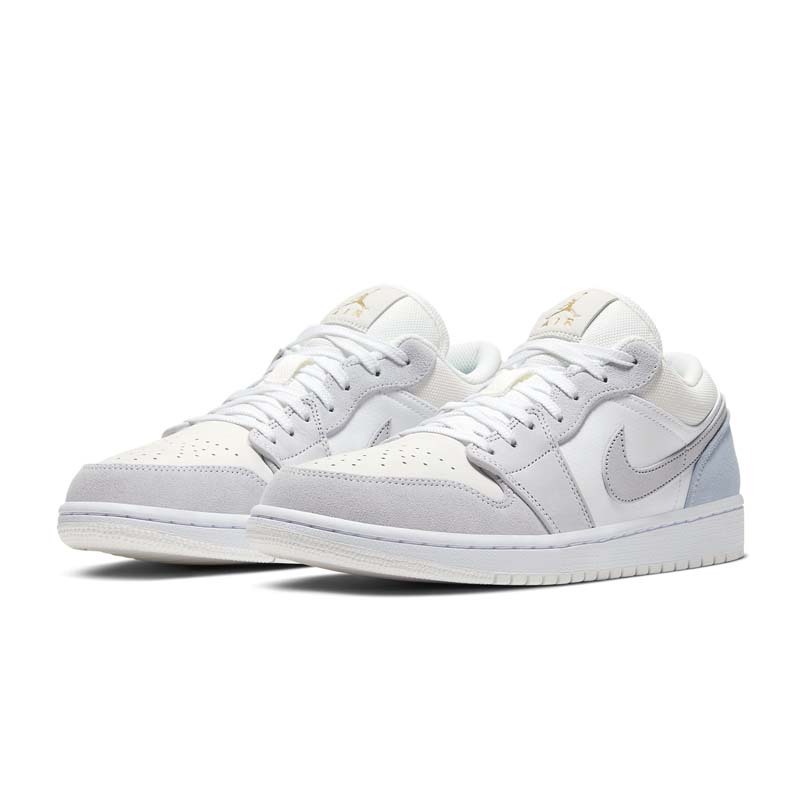 Air Jordan 1 Low "Paris" 奧運限定 小巴黎 麂皮 白灰 男鞋 CV3043-100 [台灣現貨]