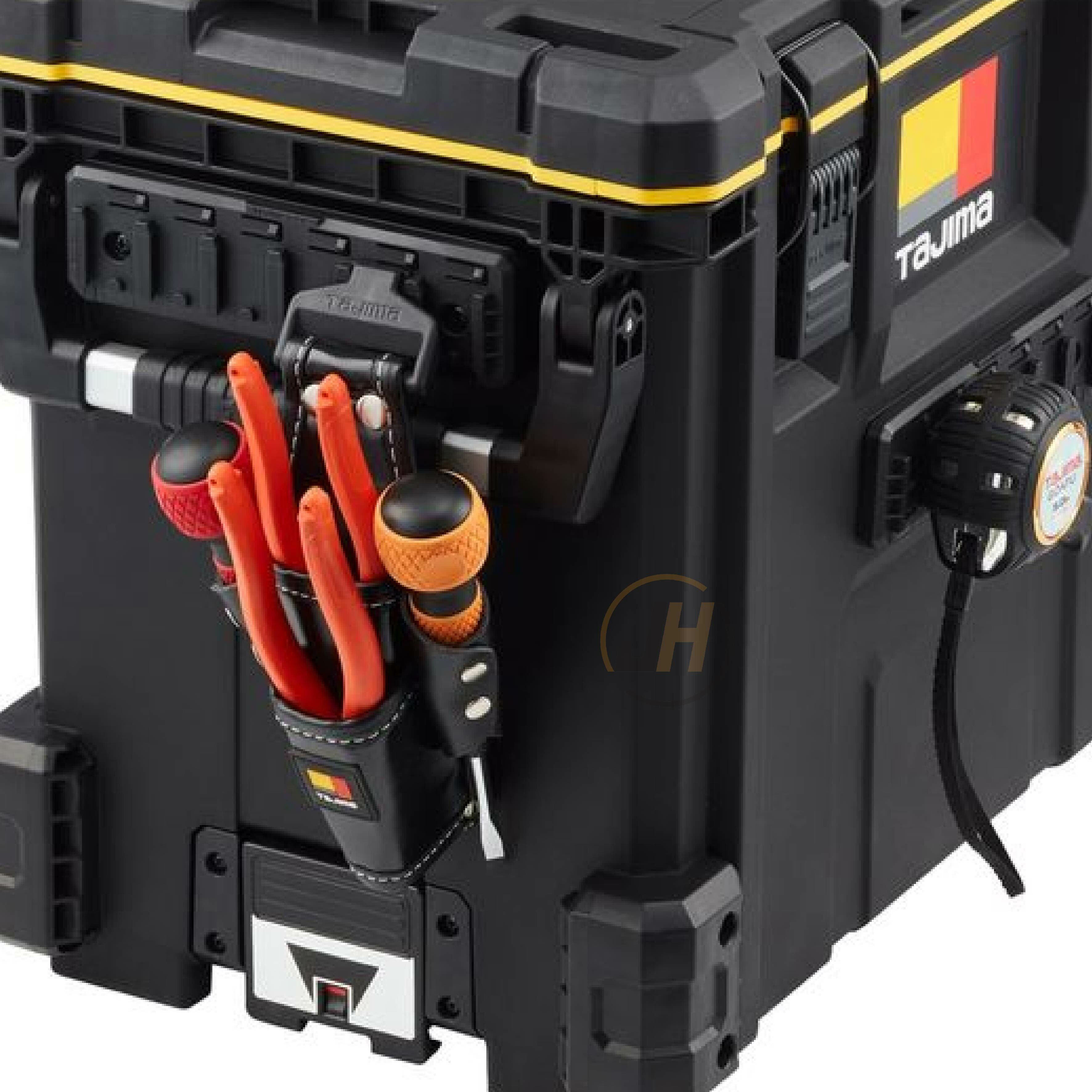 TAJIMA 田島堆疊工具箱TB-TBOX 快扣式工具箱工具箱折疊推車隨貨