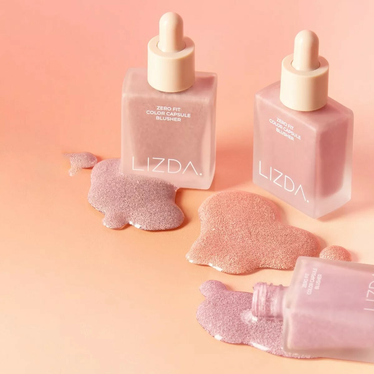 韓國院線產品 Lizda Zero Fit Color Capsule Blusher - 3色